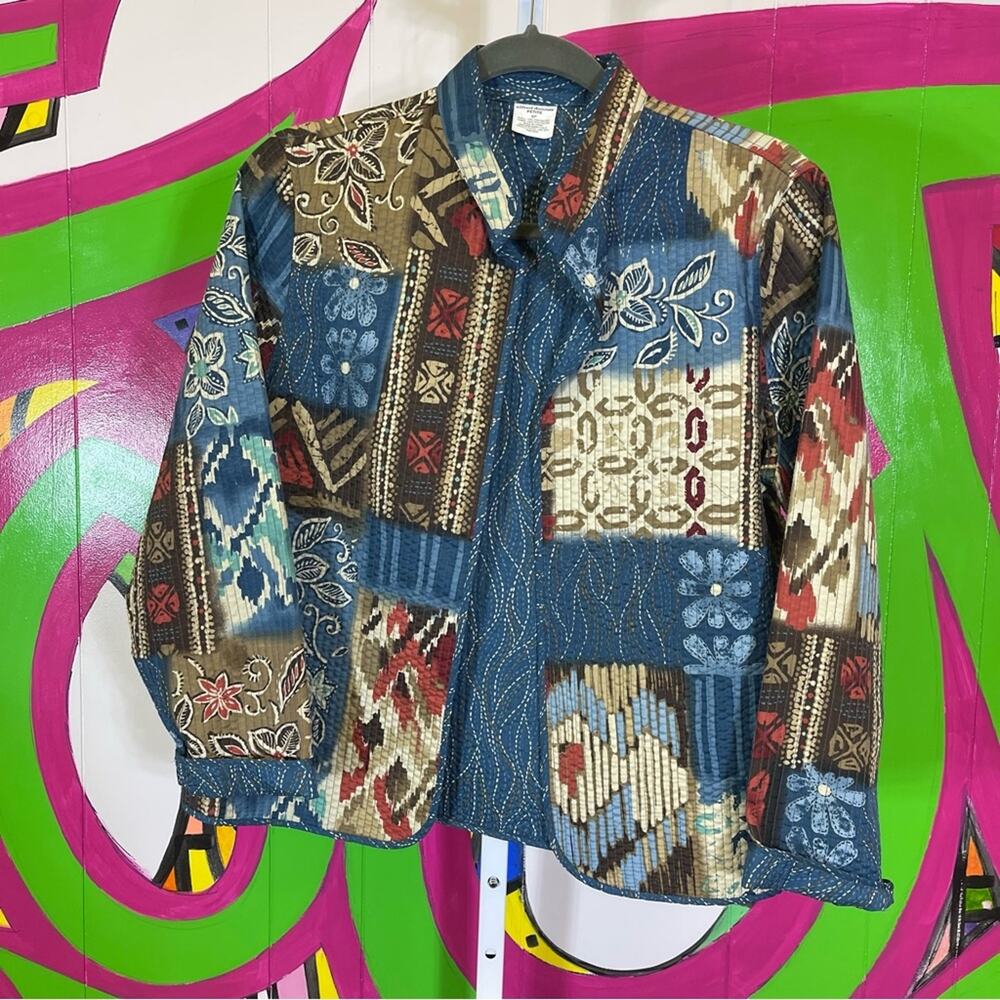 Alfred Dunner, Quilted Lightweight Jacket. Size 6P. In excellent condition!